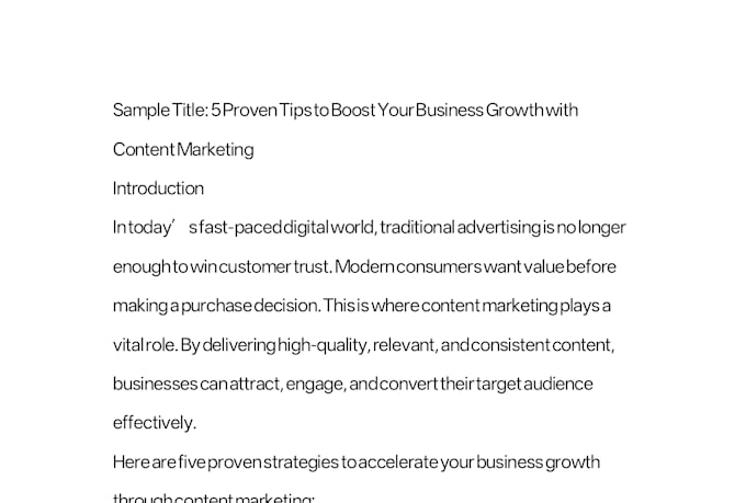 professional SEO content writer and blog writer